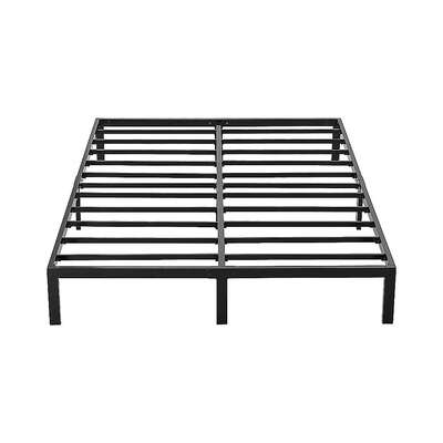 Double Full Metal Bed Frame Base Sturdy Steel Bed Base For
