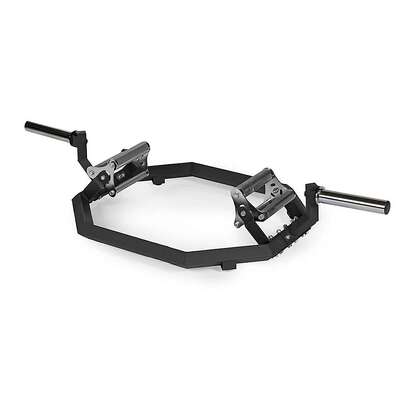 Hex Trap Bar EZ Load Tri Grip Knurled 227kg | EXTG