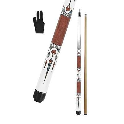 57" Maple Pool Cue 2-Piece 21oz Carry Bag | EXTG