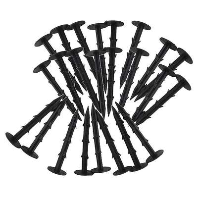 Grass Pegs 500 Pack Lawn Turf Weed Mat Stakes | EXTG