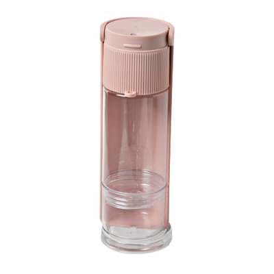 Ribbed Portable Pet Bottle In Pink