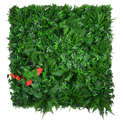 Mixed Jungle Vertical Garden UV Stabilised 1m X 1m