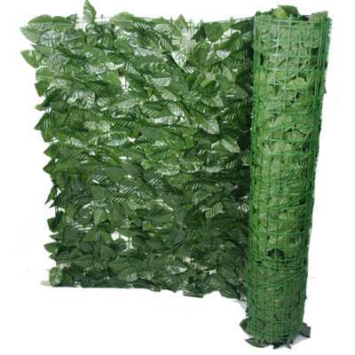 Artificial Uv Peach Leaf Roll 3M By 1M