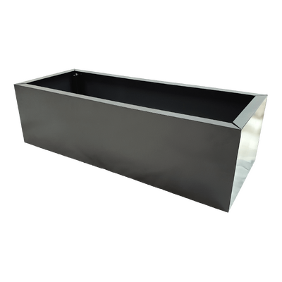 Grey Metal Planter Small