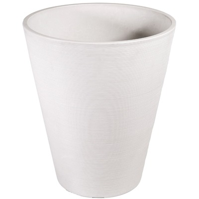 47cm Decorative Planter pot -White