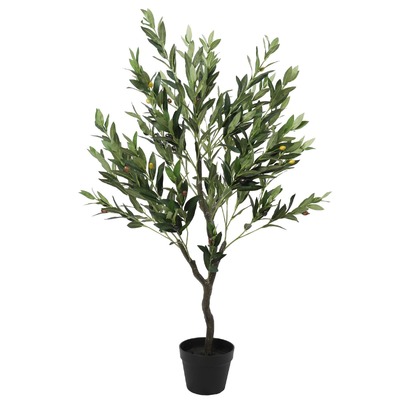 Artificial Olive Tree With Olives 125Cm