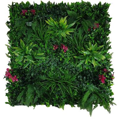Flowering Lilac Vertical Garden / Green Wall Uv Resistant Sample