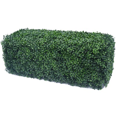 Portable Boxwood Hedge Uv Resistant 25Cm High 100Cm Long