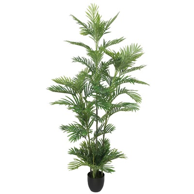 Artificial Potted Multi-Trunk Fan Palm 180Cm