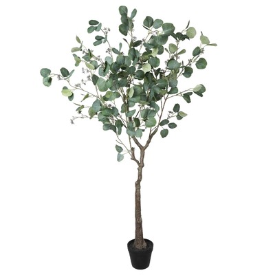 Artificial Eucalyptus Tree (Red Box Eucalyptus Polyanthemos)