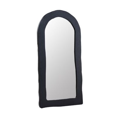 Dome Mirror In Black