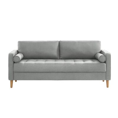 3 Seater Sofa Couch Light Grey