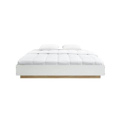 Coastal Styling Bedframe White Oak