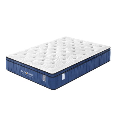Cool Gel Memory Foam Mattress 5 Zone Latex 34cm - Queen