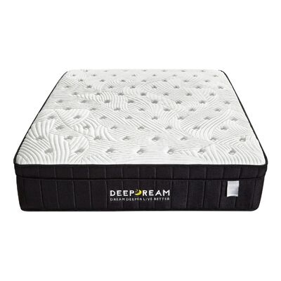 Charcoal Infused Super Firm Pocket Mattress 36cm 5 Zone Double 