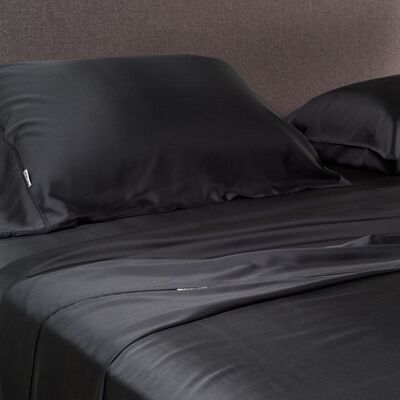 Bamboo Flat Sheet Charcoal 100% Organic