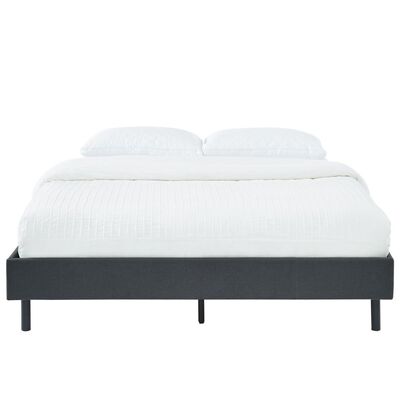 Modern Charcoal Bed Base Frame King