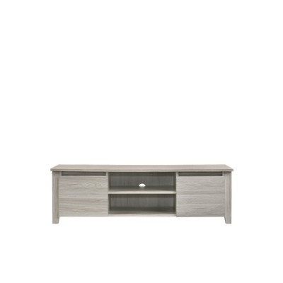 TV Stand Entertainment Unit 120cm In White Oak