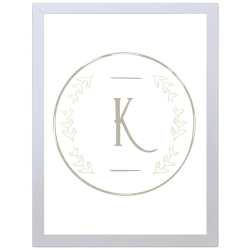 Letter K Initial (297 x 420mm, No Frame)