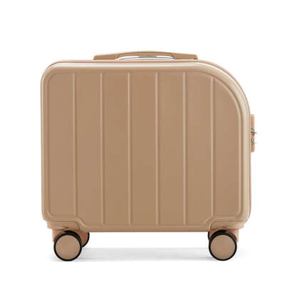 Pink 18-Inch Lightweight Carry-On Luggage - Waterproof & Anti-Theft Suitcase