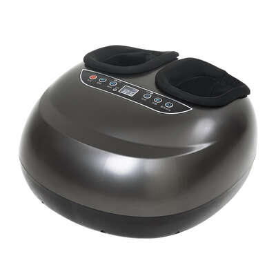 Luxury Automatic Foot Massager - Black Shiatsu Foot and Calf Massager