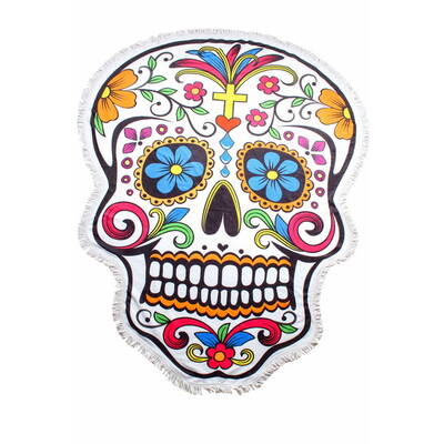 Skull Shape Towel Design 1 