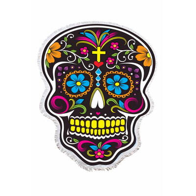 Skull Shape Towel Design 2 