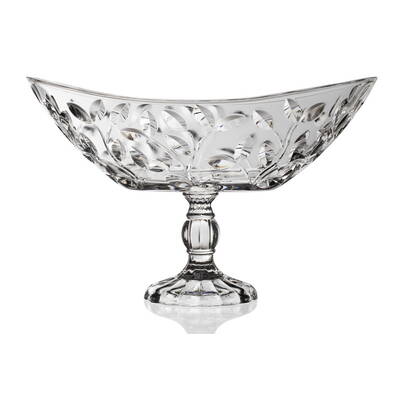 Laurus Centro Tavola Oval Centrepiece With Foot