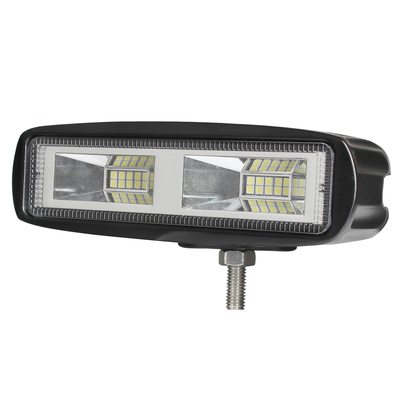 Pair 6" 20W Led Work Light Bar Ultra Flood Beam Offroad Lamp