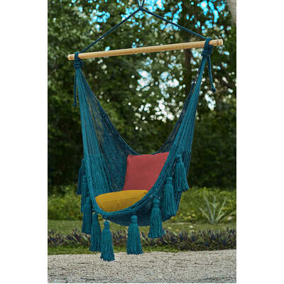 Deluxe Hammock Swing Chair In Plain In Bondi Colour