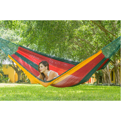 Jumbo Size Outdoor Cotton Hammock in Imperial