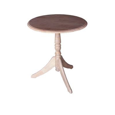 Wash White Round Table