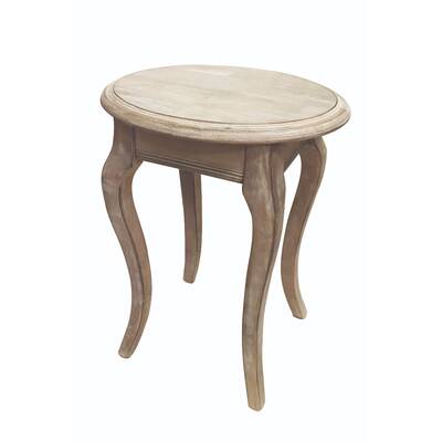 Wash White Stool