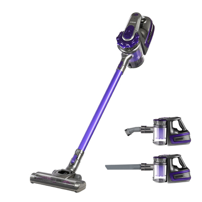 Stick Vacuum Cleaner Handstick Vac Handheld Bagless Cordless 150W Purple