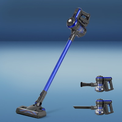 Stick Vacuum Cleaner Brushless Handstick Vac Cordless Handheld 250W Blue