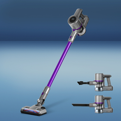 Stick Vacuum Cleaner Stick Handstick Vac Cordless Bagless 120W Purple