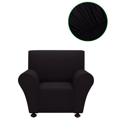 Stretch Couch Slipcover Black