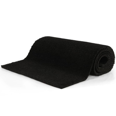 Black Doormat Coir 17 mm