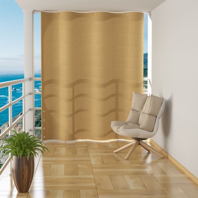 Hanging Balcony Screen HDPE Beige 
