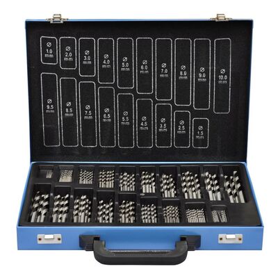1-Piece Twist Drill Bit Set in etal Bo HSS
