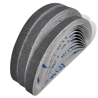 Air press Pneumatic Sand Belts 30 Pcs   