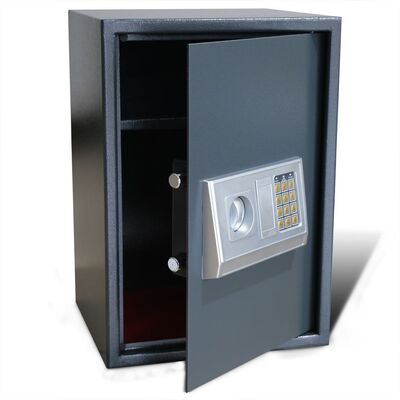Electronic Digital Safe with Shelf   