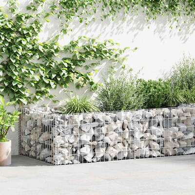 Gabion Planter Galvanised Steel S