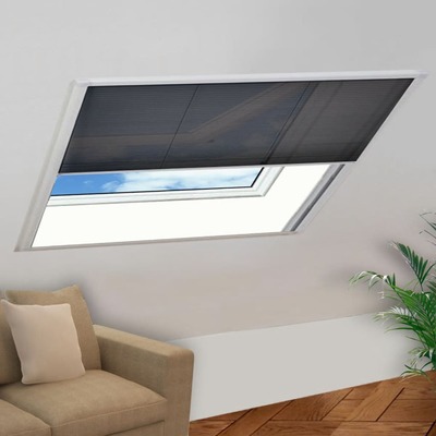 Plisse Insect Screen for Windows Aluminium 