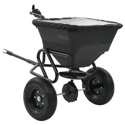 Tow Behind Salt Spreader PVC and Steel 