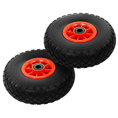 Solid PU Truck Wheels 2 pcs