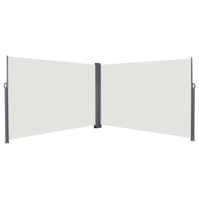 Retractable Side Awning -Cream