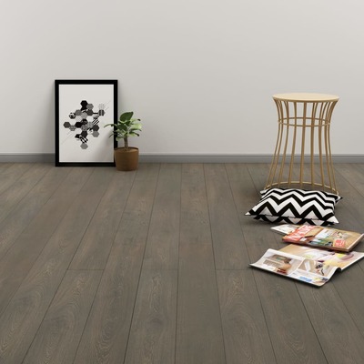 Click Floor 3.51 m² 4 mm PVC Grey and Brown