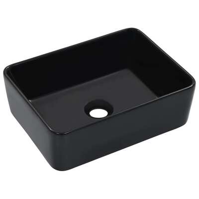 Wash Basin Ceramic Black