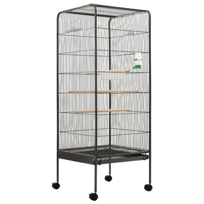 Bird Cage Grey Steel